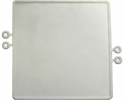 Plastic Number Plate CSK Fitting 220mm